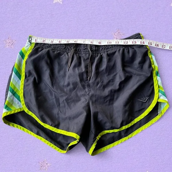 Pony Grey + green running shorts Gray - Image 5