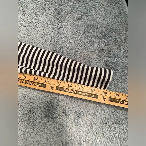 Madewell Striped long sleeve Top small - Image 9