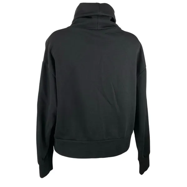 Zara Women's Black Turtleneck Long Sleeve Pullover Sweatshirt Sweater Top Size L - Image 3