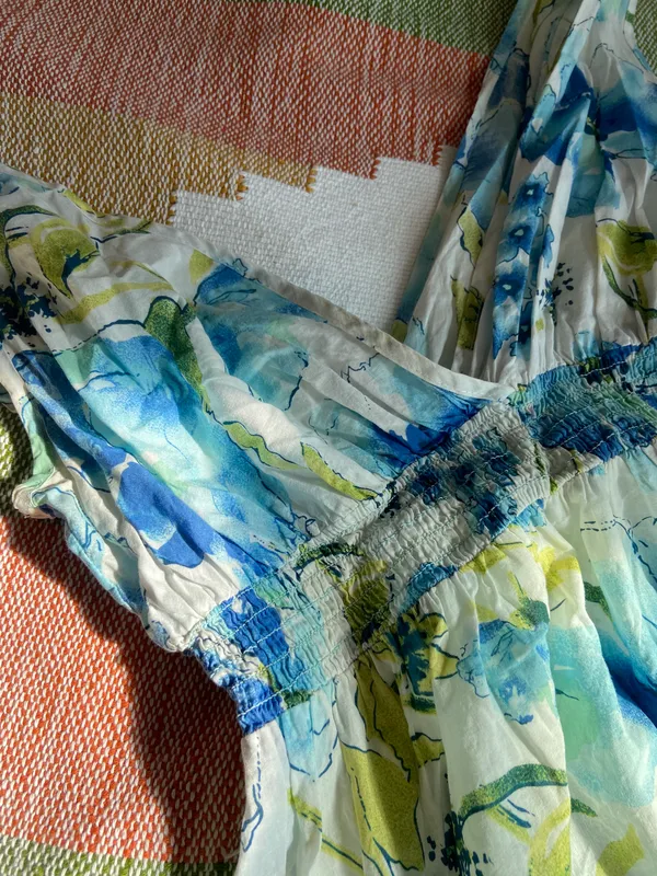 Summer Y2k Peasant Milkmaid Dress - Image 4