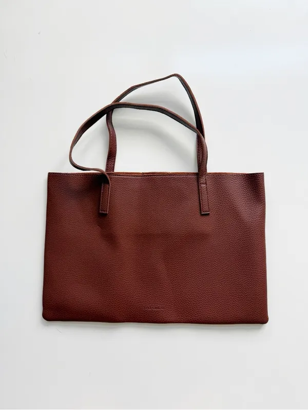 NWOT Vince Camuto Pebbled Vegan Leather Tote - Image 2