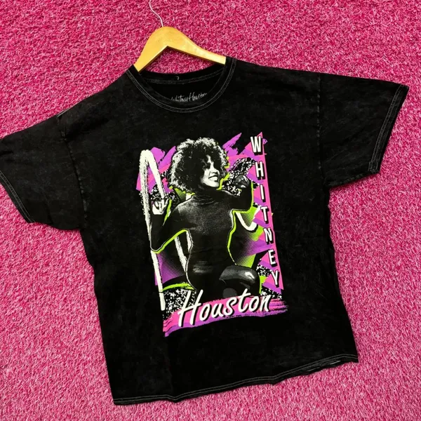 Whitney Houston I Wanna Dance with Somebody Dance Pop Tee XL - Image 3