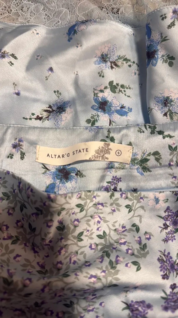 Altar'd State Midi Skirt Floralsilk - Image 2