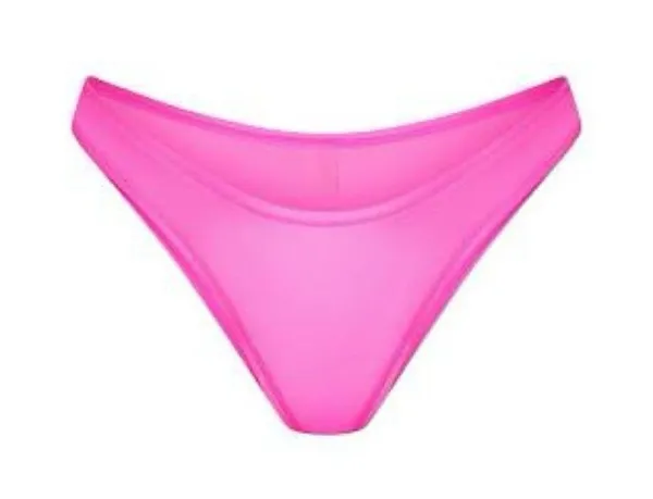 SOLD OUT~NEW IN POLY Skims Shine Swim Tanga Bikini Bottom ~ Taffy ~ large 💕 - Image 3