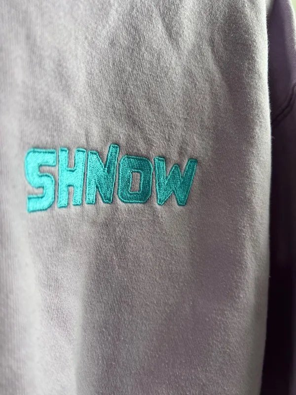 Dion Dawkin’s Shnow Hoodie Purple Size L - Image 2