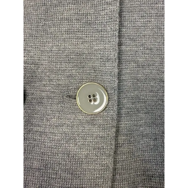 J Crew Jacket Womens Small Gray‎ Wool Double Breasted Peacoat Button Closure Gray - Image 9