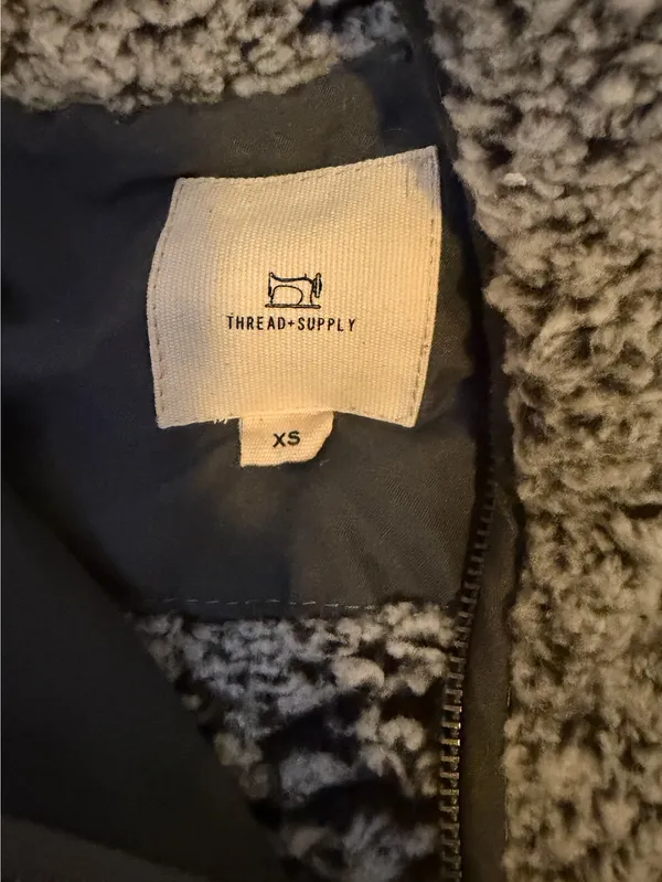 Thread and Supply Fuzzy Quarter Zip - Image 2