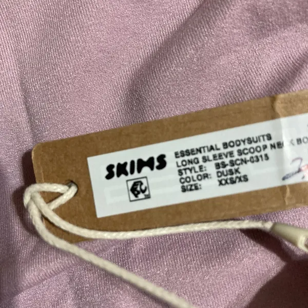 SKIMS Dusk Essential Long Sleeve Bodysuit  - Image 6