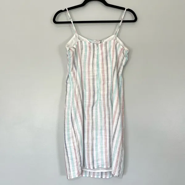 Cupcakes & Cashmere x Revolve Soleil Striped Mini Dress in Optic White Size 4 - Image 6