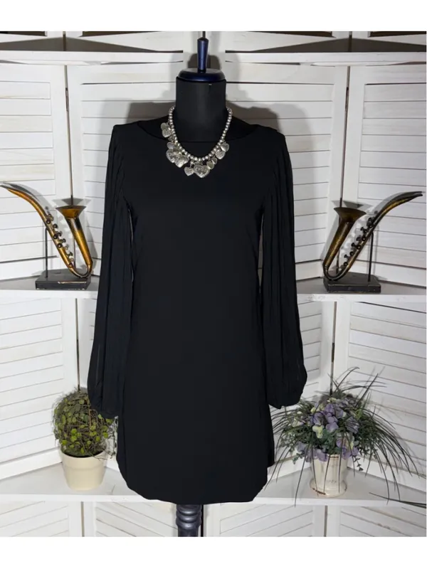 chiffon mini dress balloon sleeves cocktail wedding guest whimsigoth homecoming - Image 2