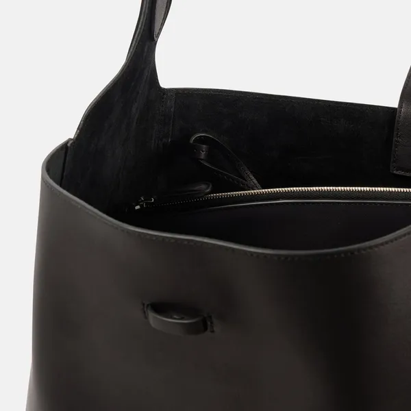 THE ROW Blake Leather Tote Shoulder Bag in Black NWT - Image 3