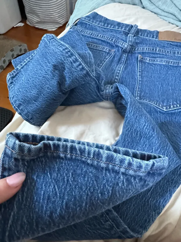 Madewell Jeans Perfect Vintage Straight Leg Denim 25P petite - Image 7