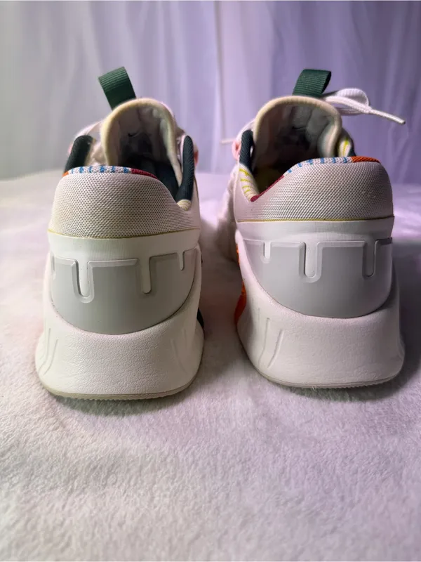 Nike Kids' White Multicolor Free-Style Athletic Shoes - Image 7