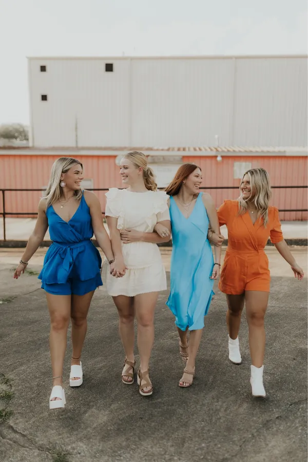Orange romper day and moon Size M - Image 2