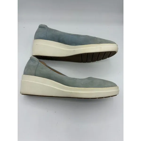 Naturalizer Susan wedge platform shoe women’s size 10.5 nautical coastal boating - Image 4