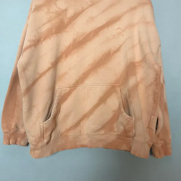 Billabong Tie-Dye Sweatshirt Free Ride Fleece Lined Hoodie Women Medium‎ - Image 6