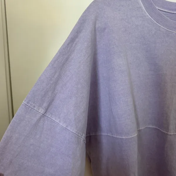 Purple Disney World Spirit Jersey Sz XL Glitter Lavender Lilac WDW - Image 5