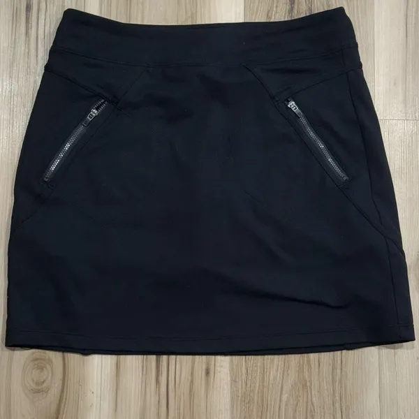 Athleta Trailside Black Skirt Skort Women’s Small T - Image 4