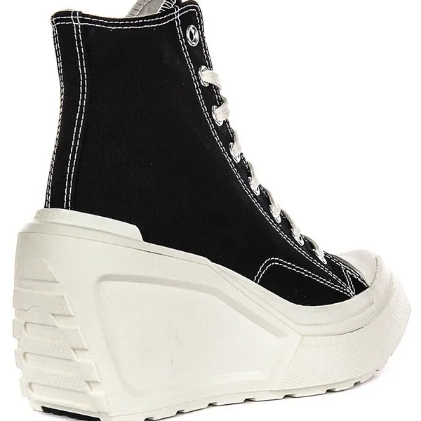 Converse Chuck 70s‎ De Luxe Wedge High Top 'Black' 8.5 - Image 3