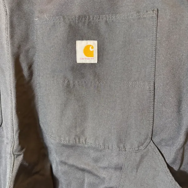 Carhartt Fitted 2X Black Utility Work Pants Women's‎ Short Stretch Pocket - Image 5