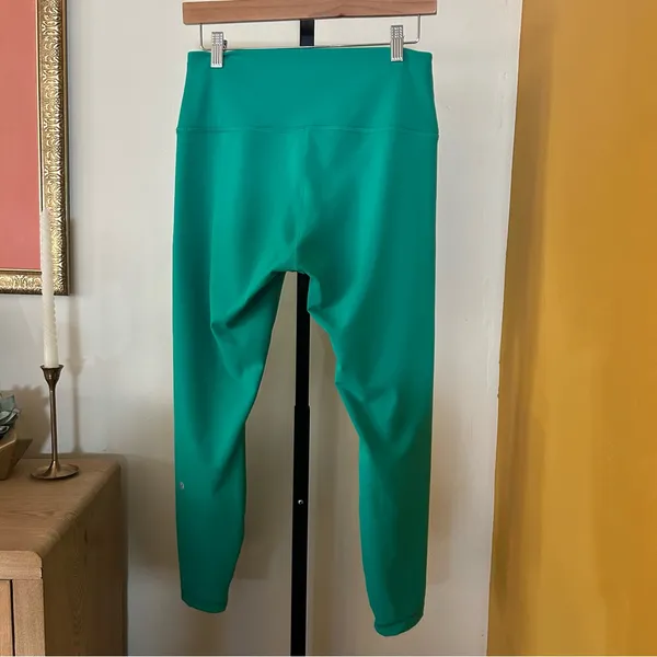Lululemon Wunder Train Contour Fit High-Rise Tight Leggings Maldives Green Sz 12 - Image 7