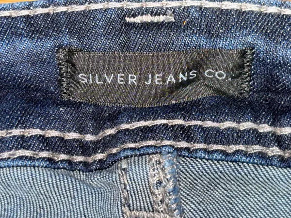 Silver Jeans Co Suki Slim Boot Women’s Size 31x35 Tall Dark Wash Embroidered - Image 11