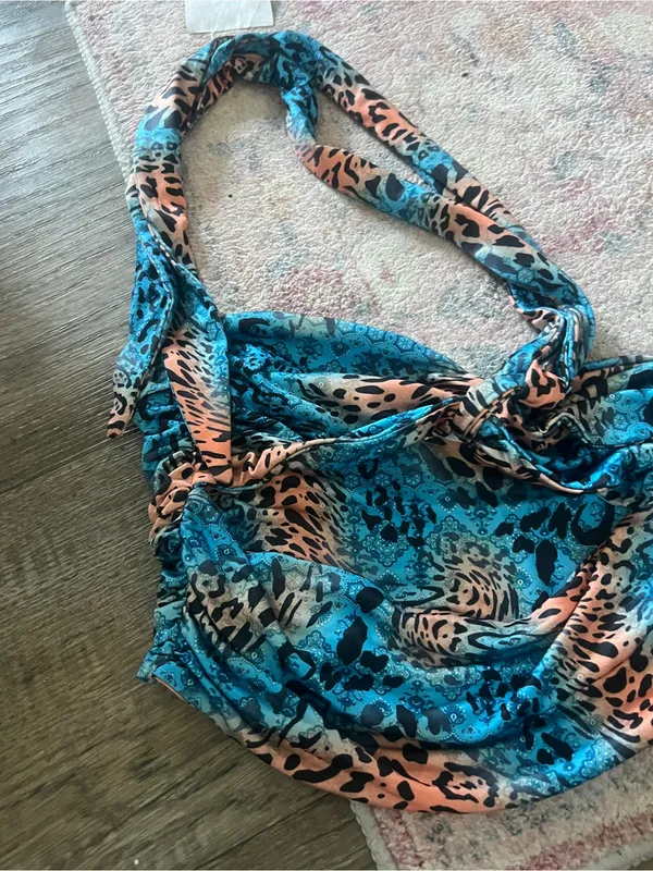 I.am.Gia animal print halter top - Image 5