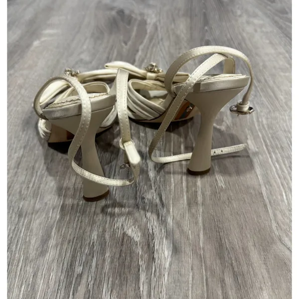 Sam Edelman Women's Bow Lexi Stiletto Heel Wedding Bridal Sandal Size 7 - Image 3