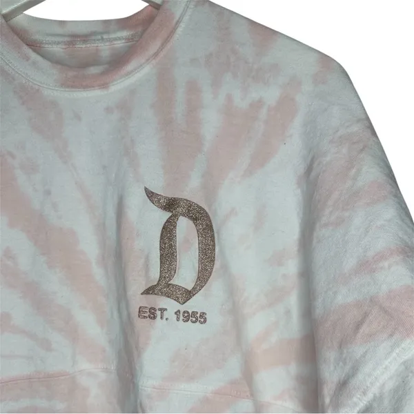 Disney Parks Disneyland Resort Tie-Dye Briar Rose Gold Spirit Jersey Size XS - Image 6
