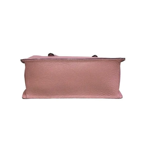Kate Spade Mulberry Street Lise Satchel Rose Leather Convertible Crossbody Bag - Image 10