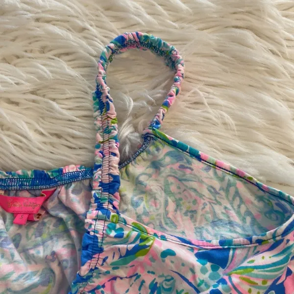 Lilly Pulitzer Summer Dress size S length 32” bust 32” Sleeveless Tiered Dress - Image 10