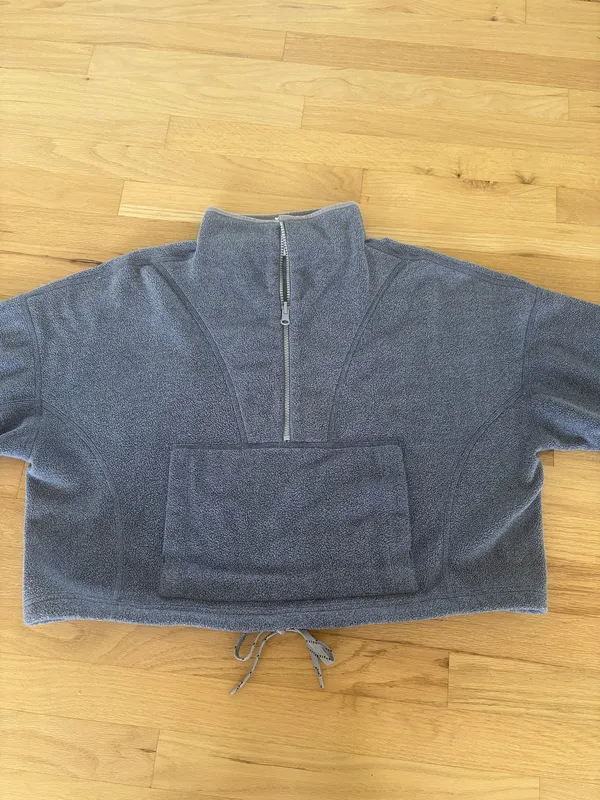 Alo Yoga Half Zip Fleece Pullover - Image 3