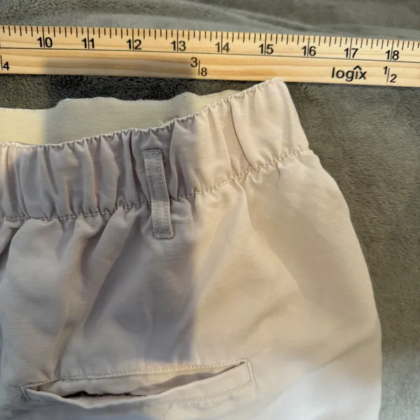 Free People Wide Leg Pleated Pants Womens L Pull On Elastic Waist Flowy Casual - Image 8
