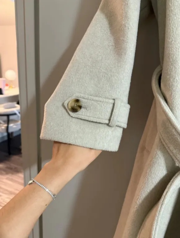 Abercrombie wool blend trench coat - Image 5