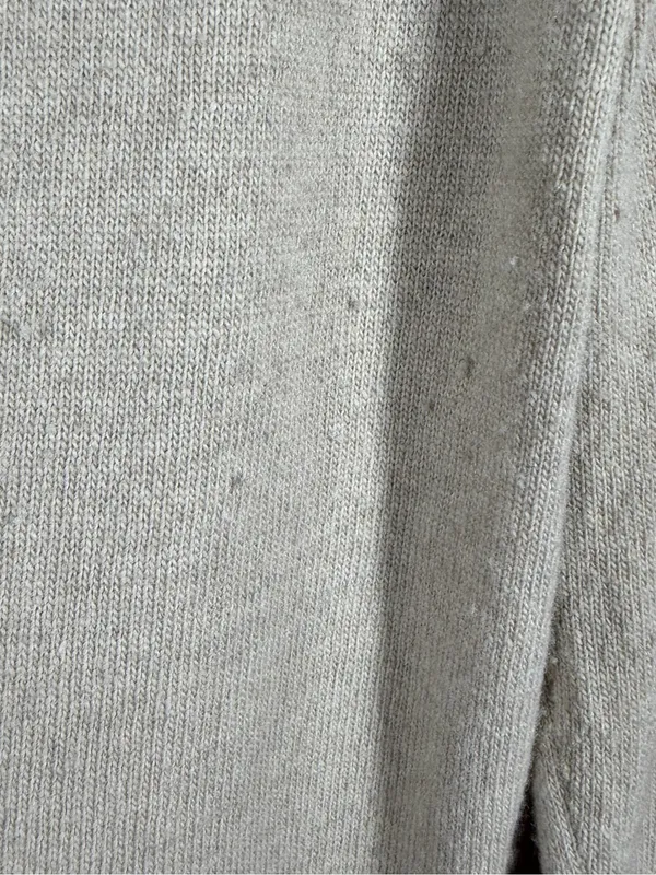 Lafayette 148 Tan Wool Cashmere‎ Blend Belted Cardigan - Image 3
