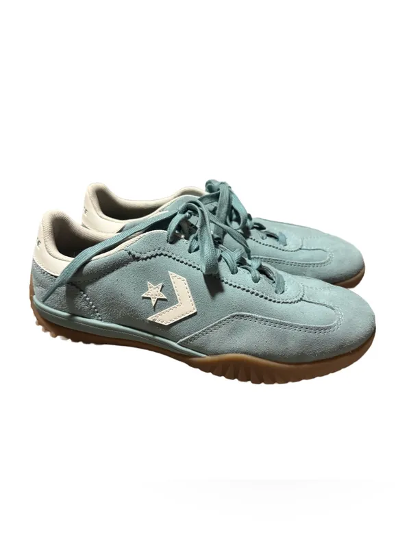Converse Run Star Trainer Women's 7 Sneaker Vernal Pool Suede Lace Up Sneaker - Image 2