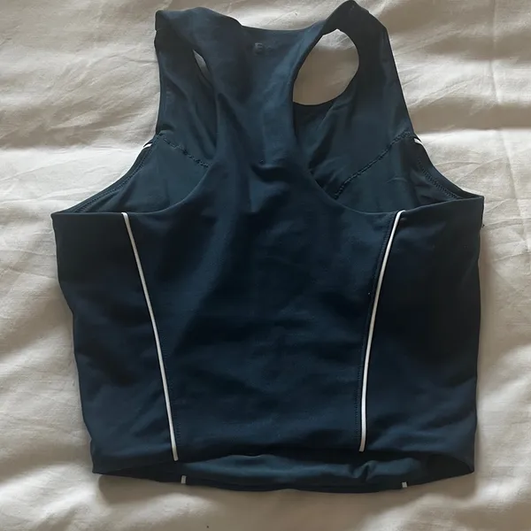 YPB Abercrombie | Navy Blue Athletic Set with White Trim XS/S - Image 9