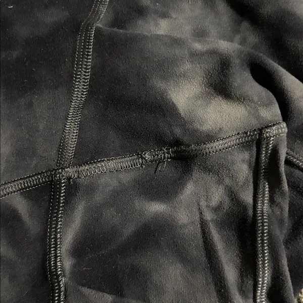 Lululemon Align Legging with Pockets 25" Nulu Diamond Dye Graphite Grey Sz 4 - Image 4