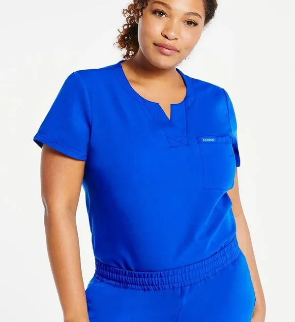 JAANUU WOMEN'S 1-POCKET TUCK-IN TOP NWT Size M - Image 4