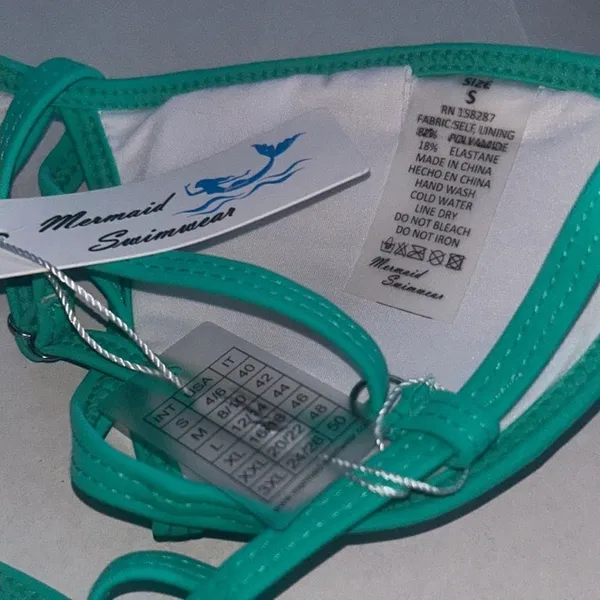 NWT Mermaid Swimwear | Dolls Kill | Wild Style Bikini Set Size Small - Image 8