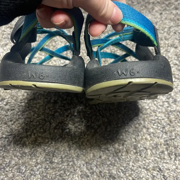 Chacos Chaco blue green sandal women’s 6 - Image 3