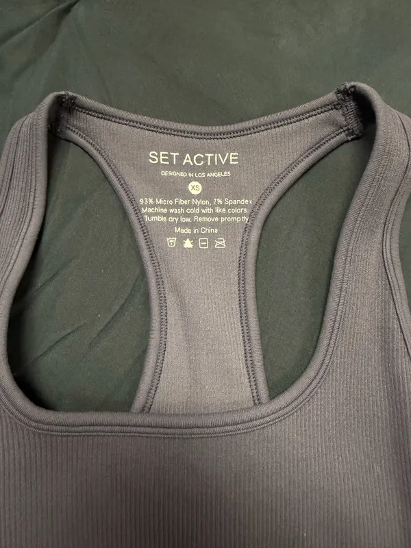 Set Active Tank Ribbed - Image 2