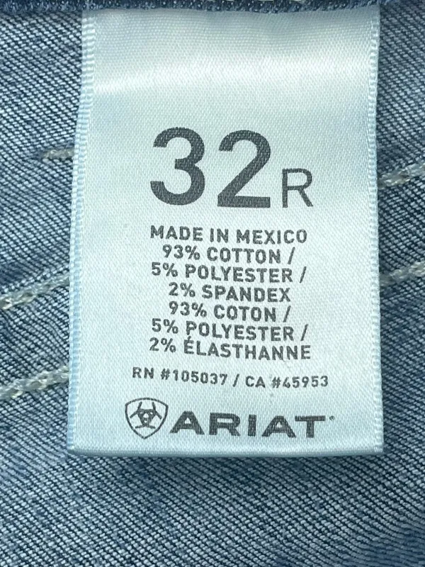 Ariat Women’s Medium Wash Stretch Wide Leg Denim Trouser Jeans Pants⁠ Size 32R - Image 13