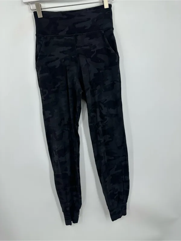 Lululemon Align Camouflage Jogger Pants Size 2 Gym Training Workout - Image 5