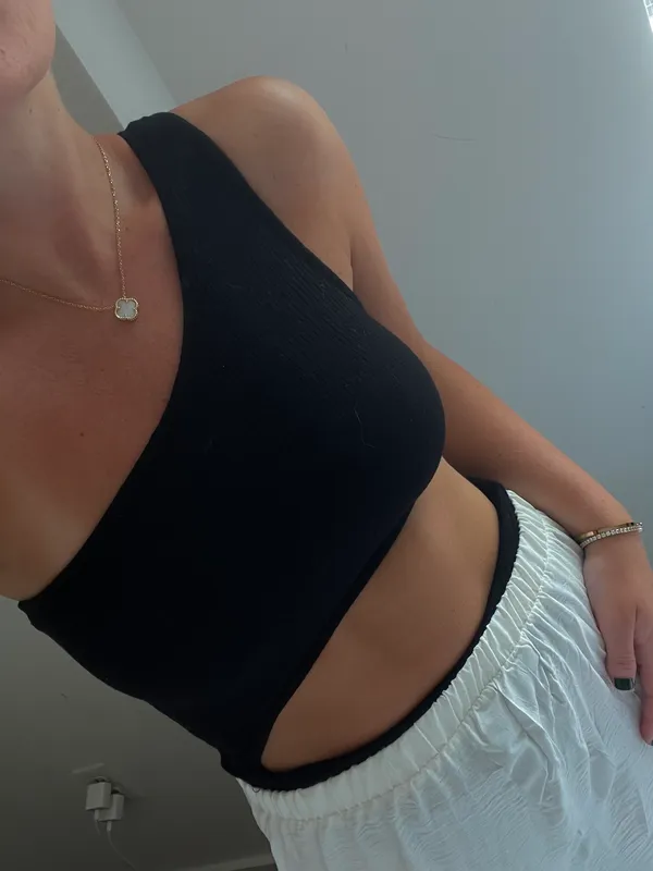 Limited Edition Fashion One Shoulder Bodysuit - Image 4