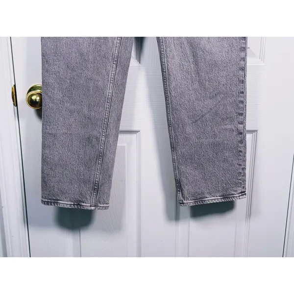 Abercrombie & Fitch 90s Straight Ultra High Rise Jeans Size 30 (10) Gray Y2K - Image 7