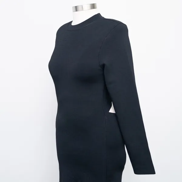 Alice & Olivia - Estelle Twist Detail‎ Body-con Dress. - Image 12