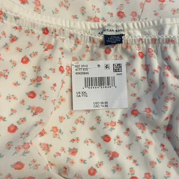 AE American Eagle Floral Maxi Skirt XXL NWT - Image 5