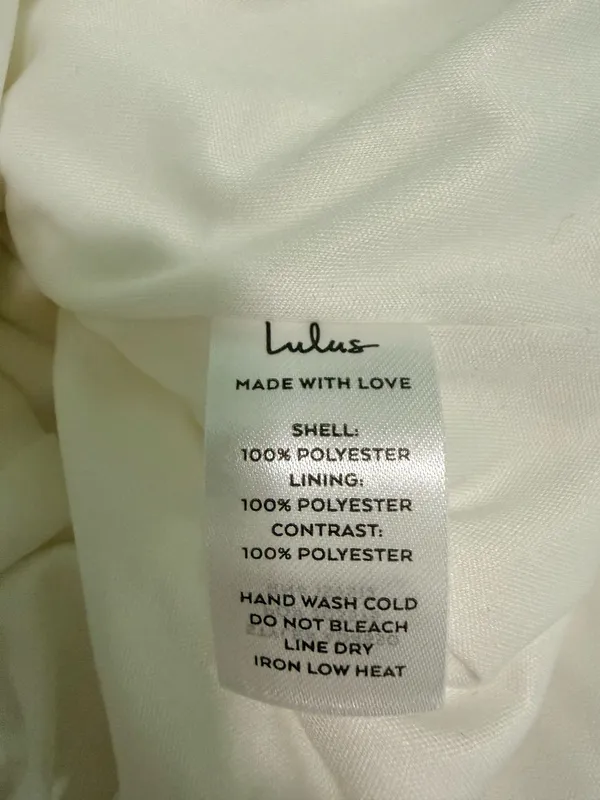 Lulus Graceful Perfection White Satin Ruffled Strapless Dress - Image 5