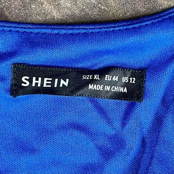 SHEIN Glamour Elegant Blue Formal Dress XL 12 - Image 9